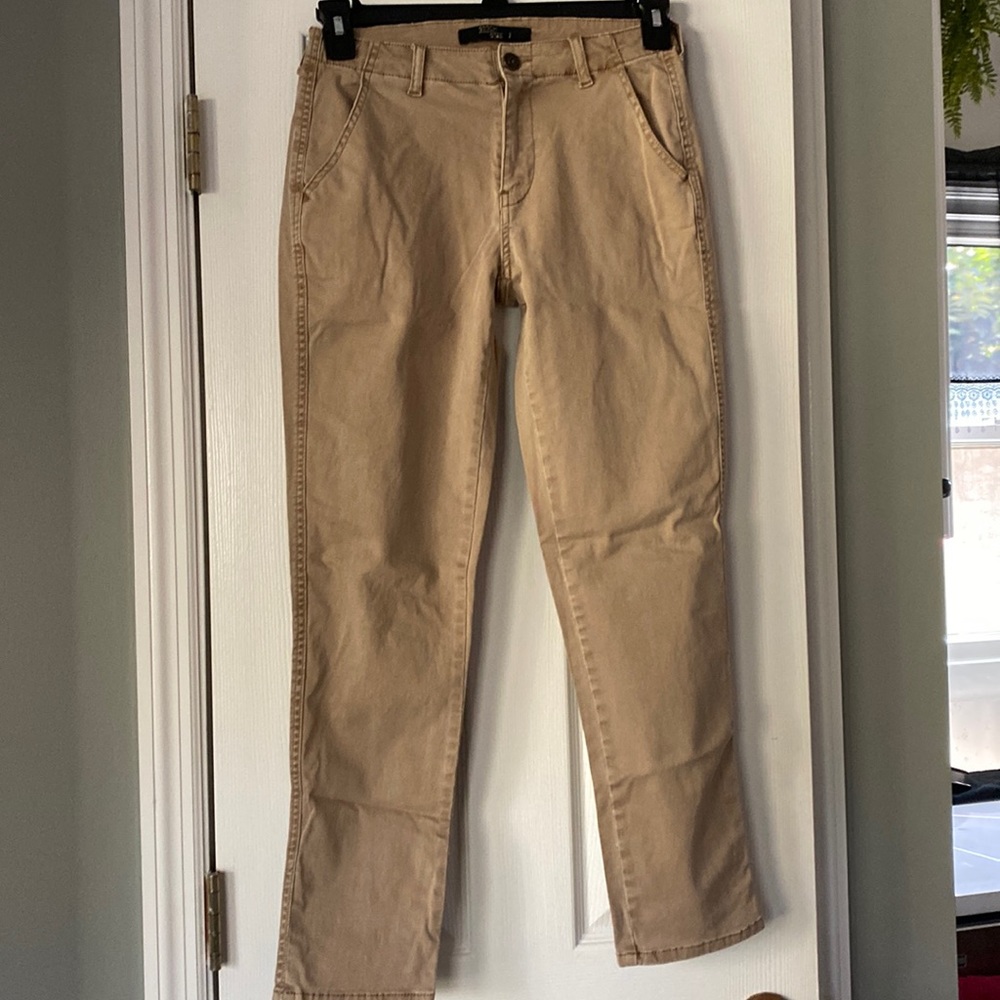Casual comfortable khaki denim pants